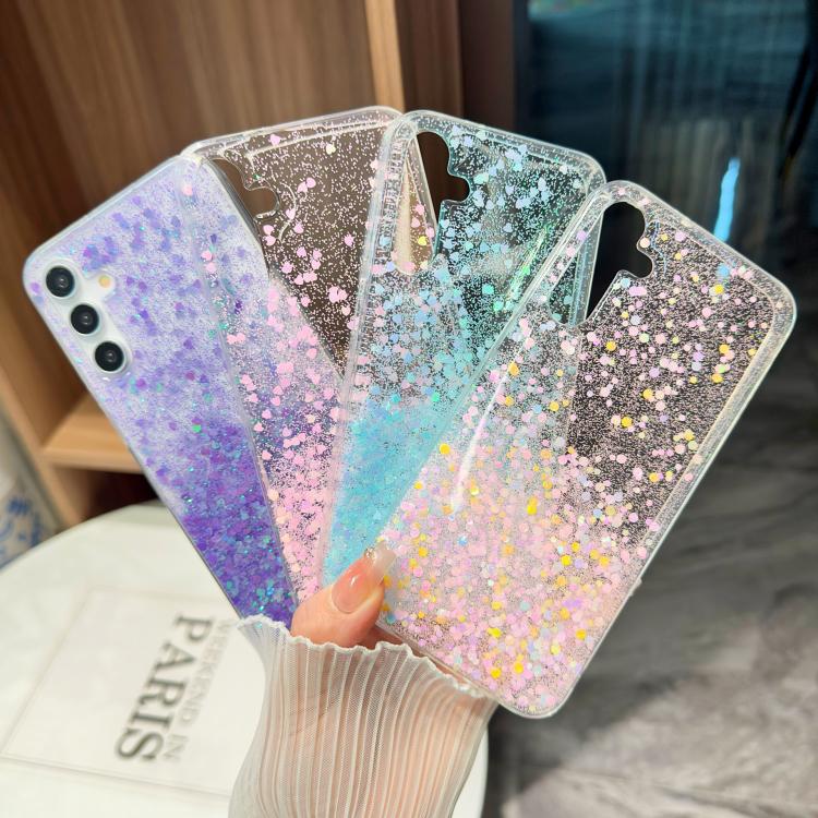 Sequins Glitter Gradient Epoxy TPU Phone Case