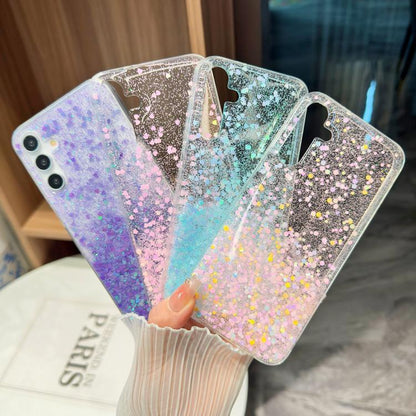 Sequins Glitter Gradient Epoxy TPU Phone Case