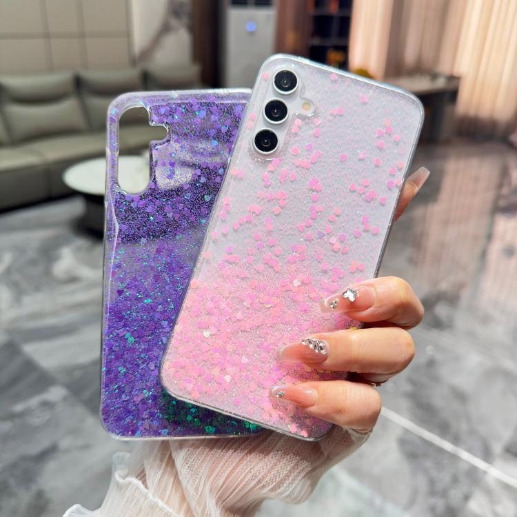Sequins Glitter Gradient Epoxy TPU Phone Case