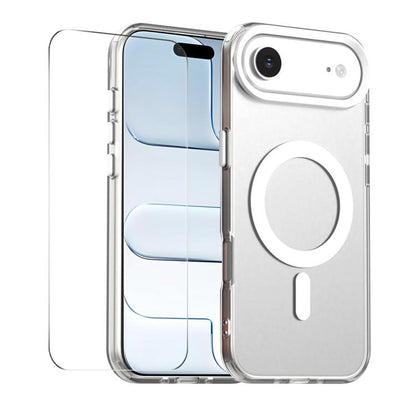 ENKAY Hat-Prince MagSafe Candy Color Phone Case with Thick Adhesive Glass Film