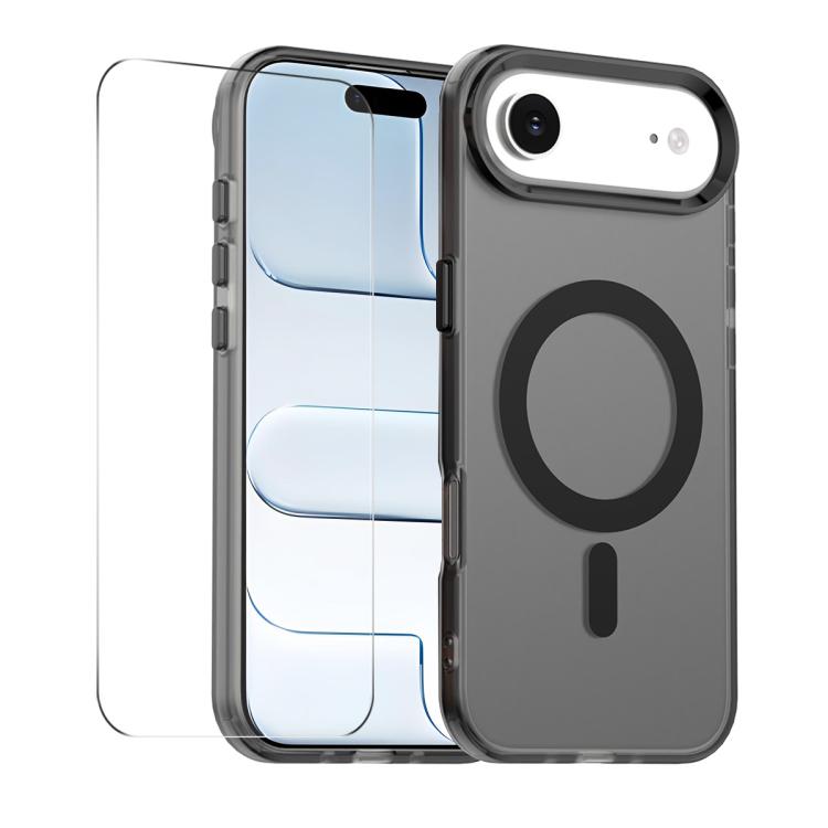 ENKAY Hat-Prince MagSafe Candy Color Phone Case with Thick Adhesive Glass Film